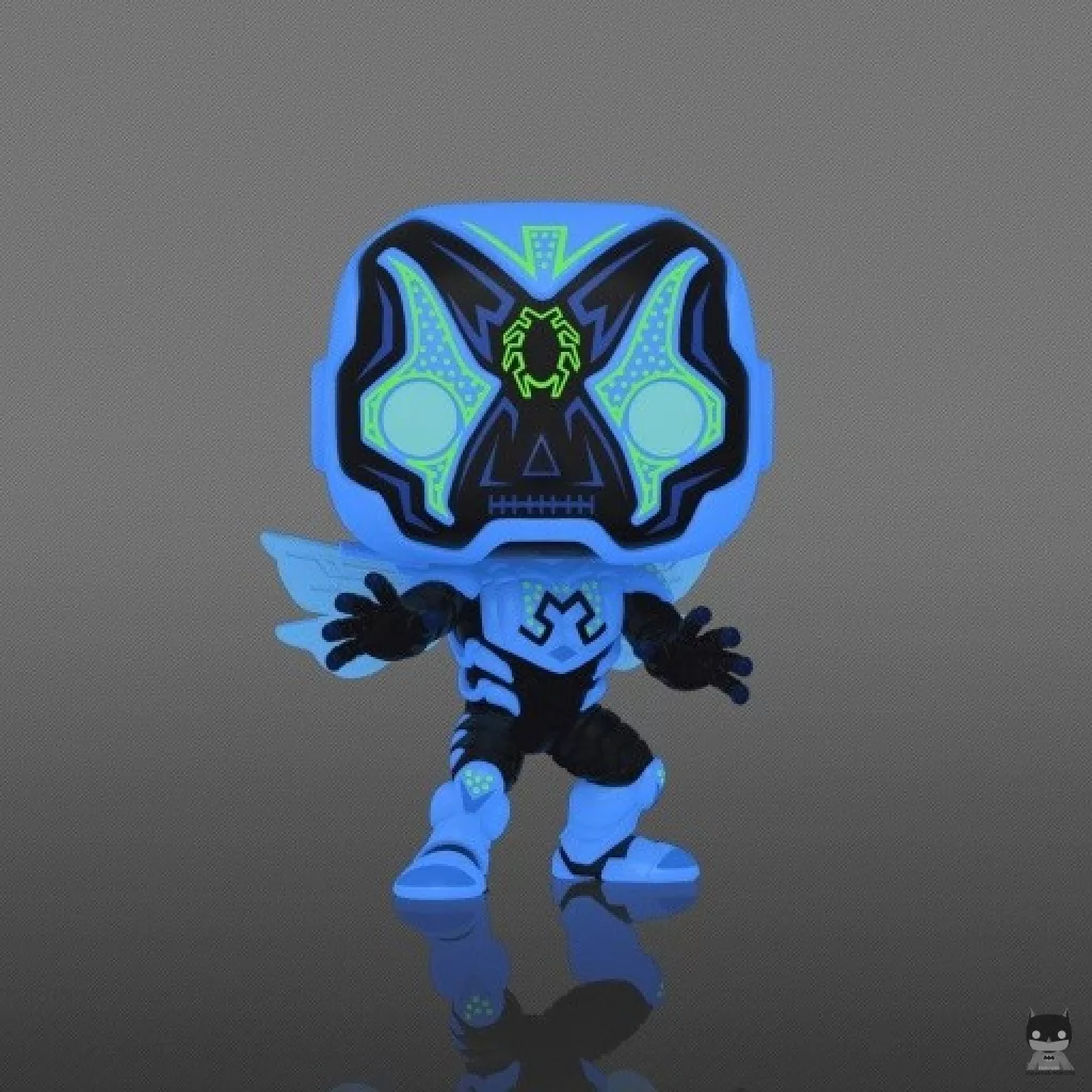 Figurine Funko POP Blue Beetle (Dia de los DC) (Glow in the Dark) (DC Super Heroes)