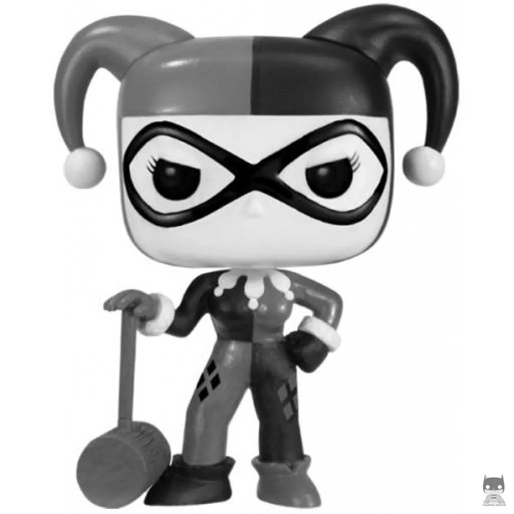 Figurine Funko POP Harley Quinn (Noir & Blanc) (DC Super Heroes)