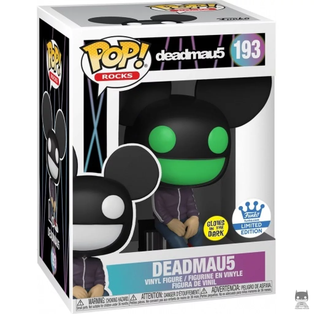 Figurine Funko POP Deadmau5 (Glow in the Dark) avec boîte