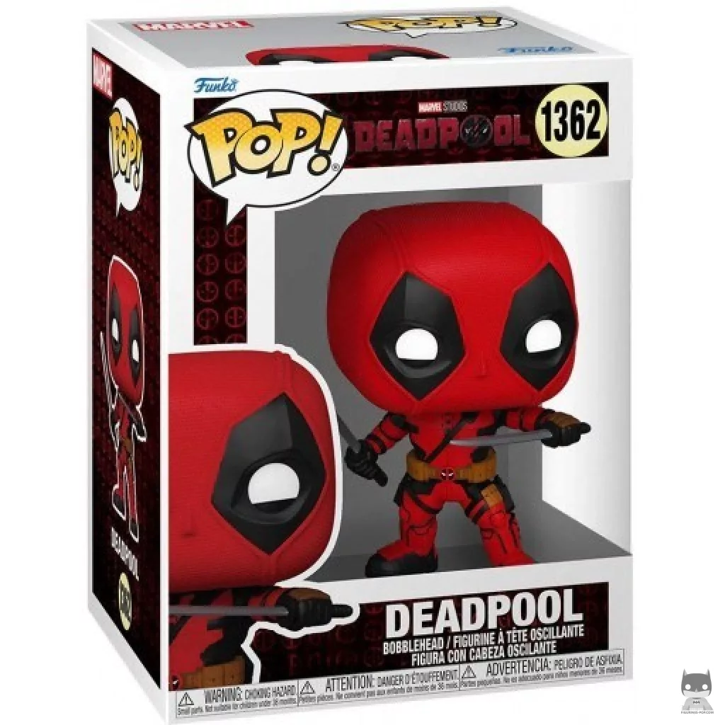 Figurine Funko POP Deadpool avec boîte