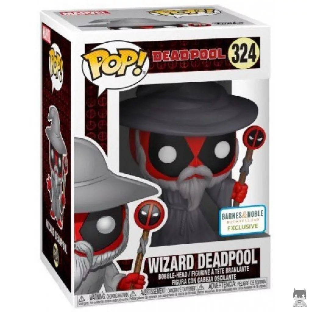 Figurine Funko POP Deadpool Sorcier avec boîte