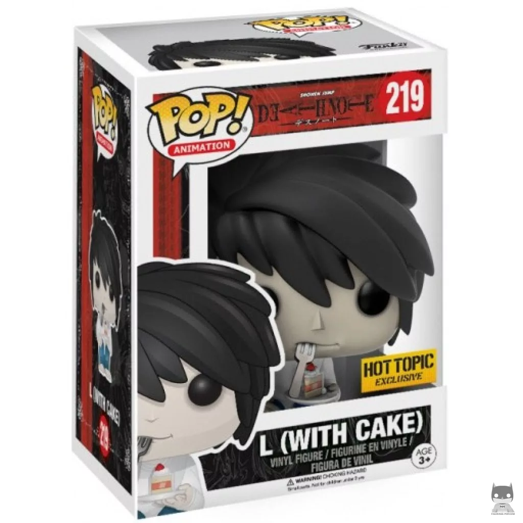 Figurine Funko POP L avec gâteau avec boîte