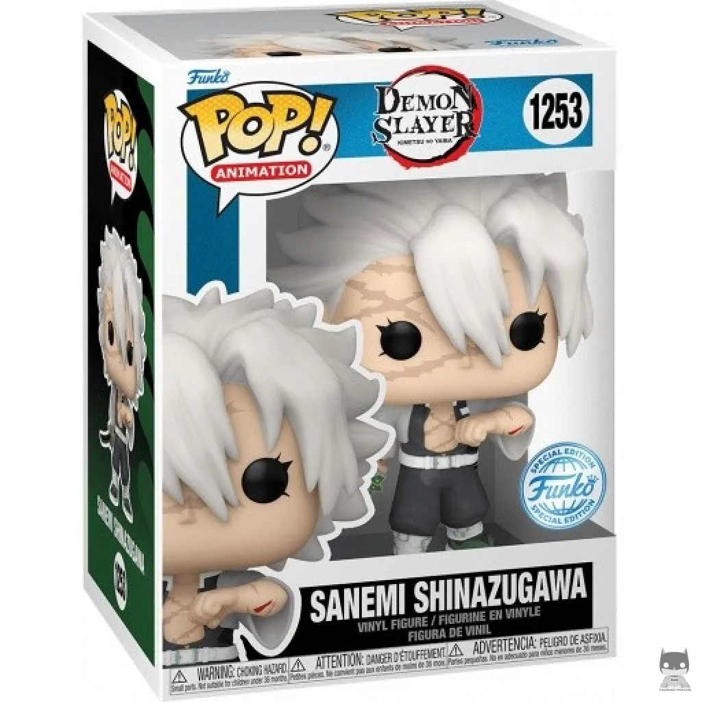 Figurine Funko POP Sanemi Shinazugawa avec boîte