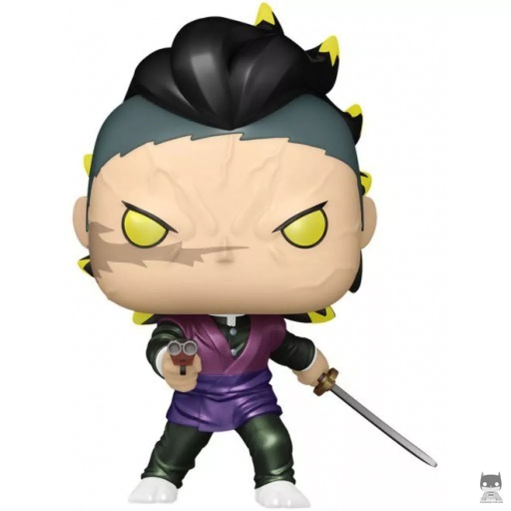 Figurine Funko POP Genya Shinazugawa (Forme Démon) (Metallic) (Demon Slayer)