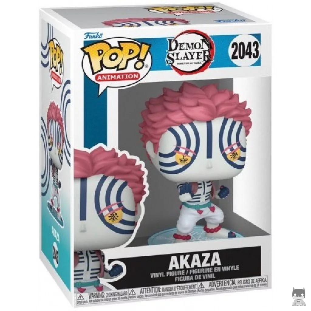 Figurine Funko POP Akaza avec boîte