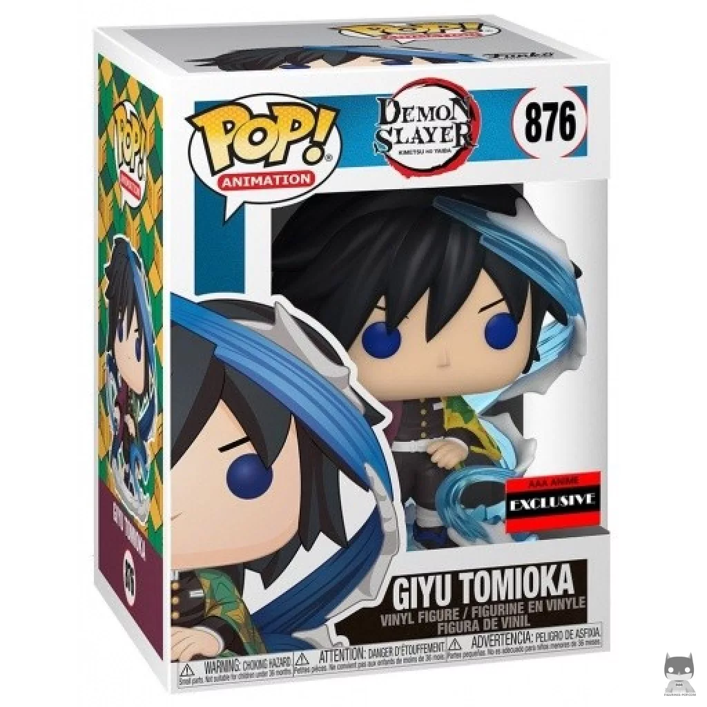 Figurine Funko POP Giyu Tomioka (Water Breathing) avec boîte