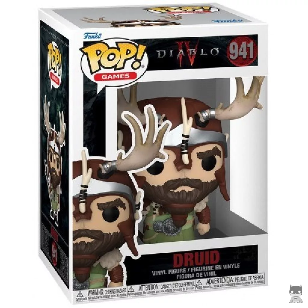 Figurine Funko POP Druide avec boîte