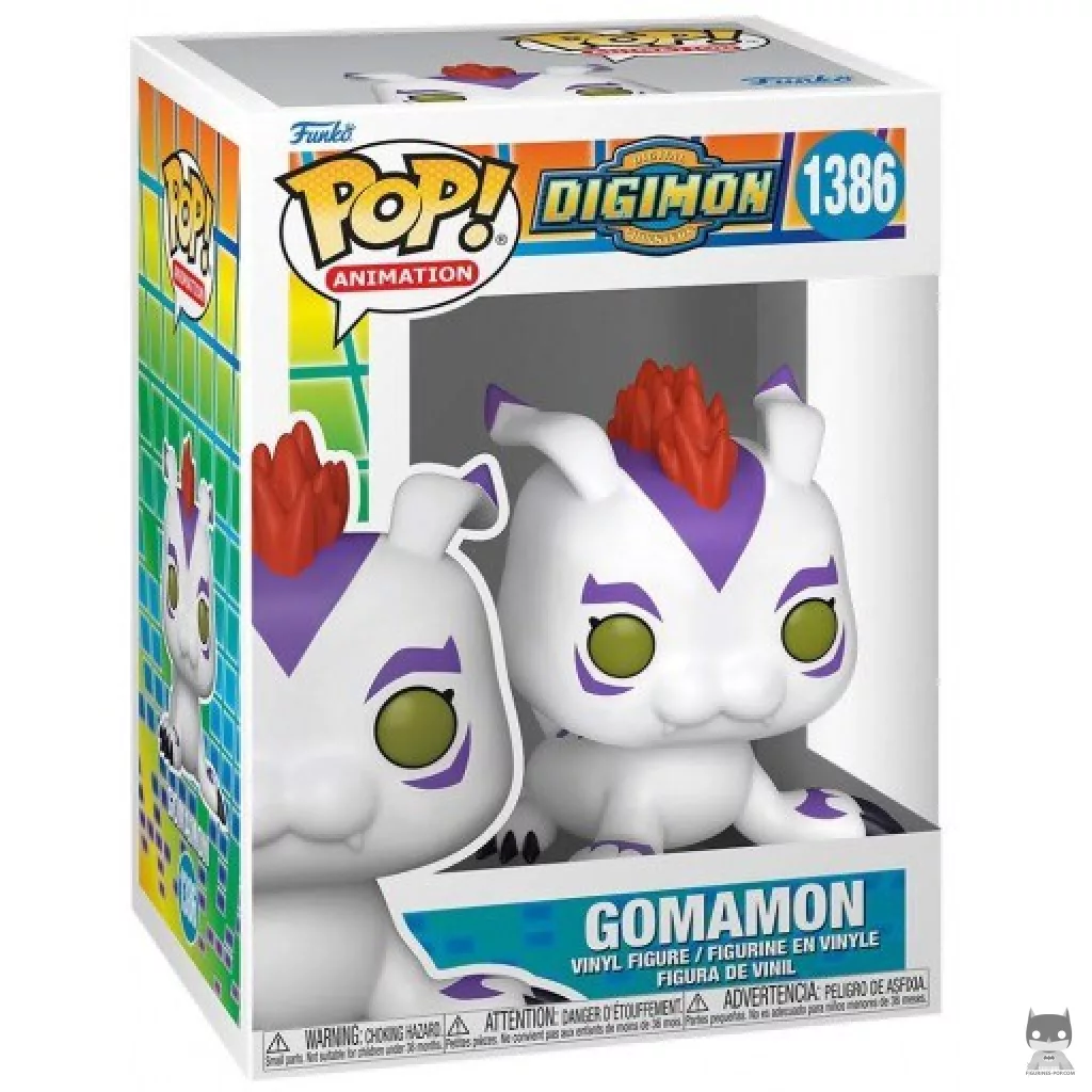 Figurine Funko POP Gomamon avec boîte