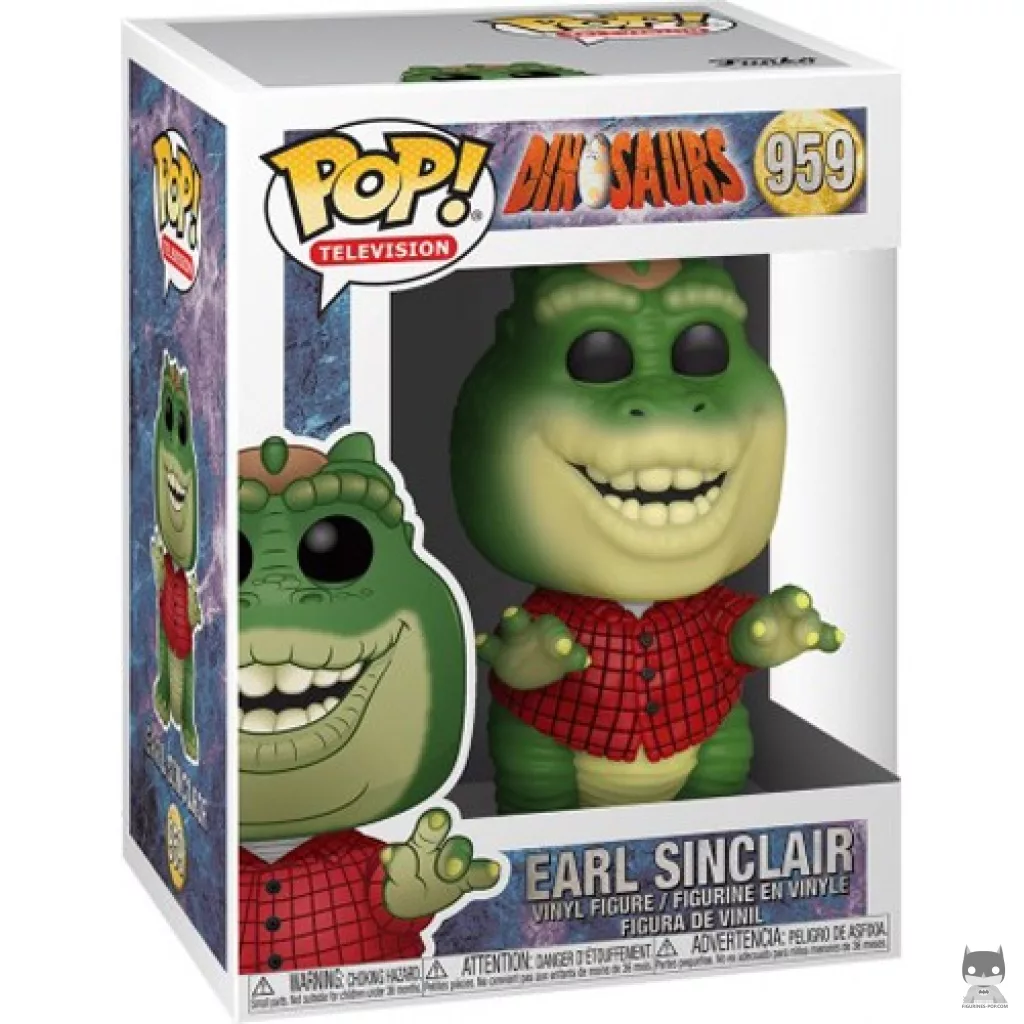 Figurine Funko POP Earl Sinclair avec boîte