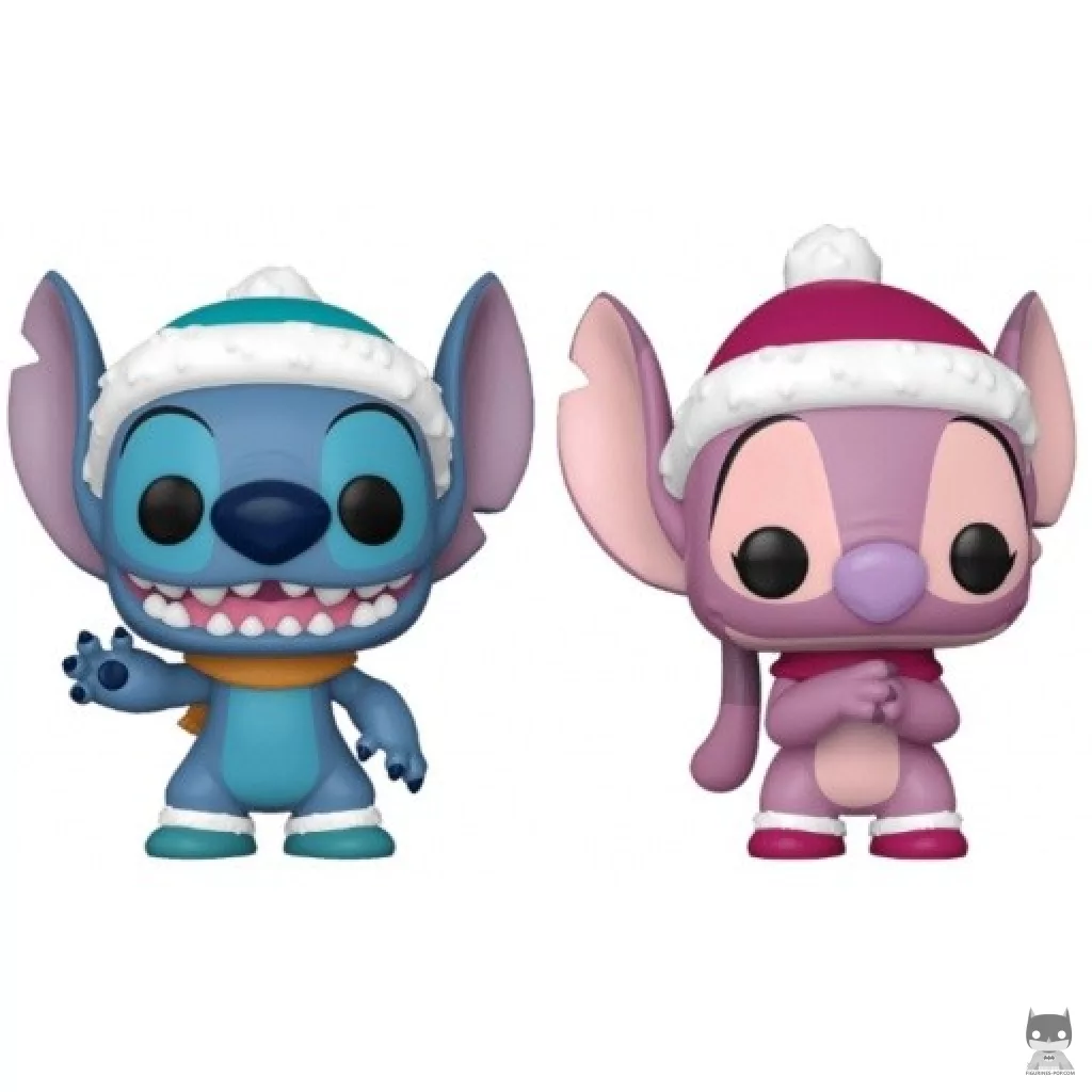 Figurine Funko POP Stitch & Angel Noël (Disney Animation)