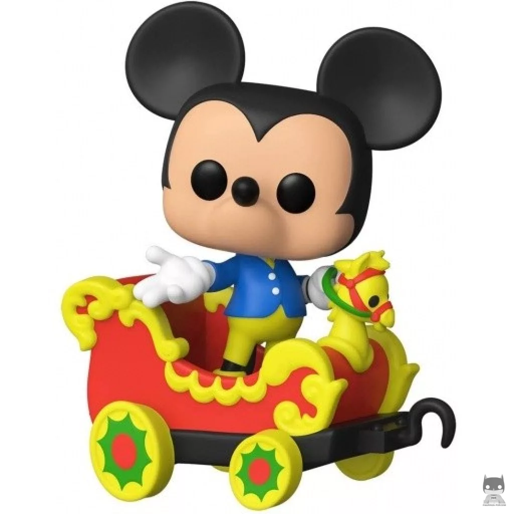 Figurine Funko POP Mickey Mouse dans le train du Cirque Casey Jr. (Disneyland 65ème Anniversaire)
