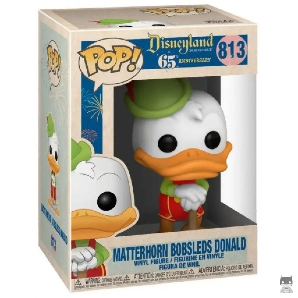 Figurine Funko POP Donald en culotte bavaroise avec boîte