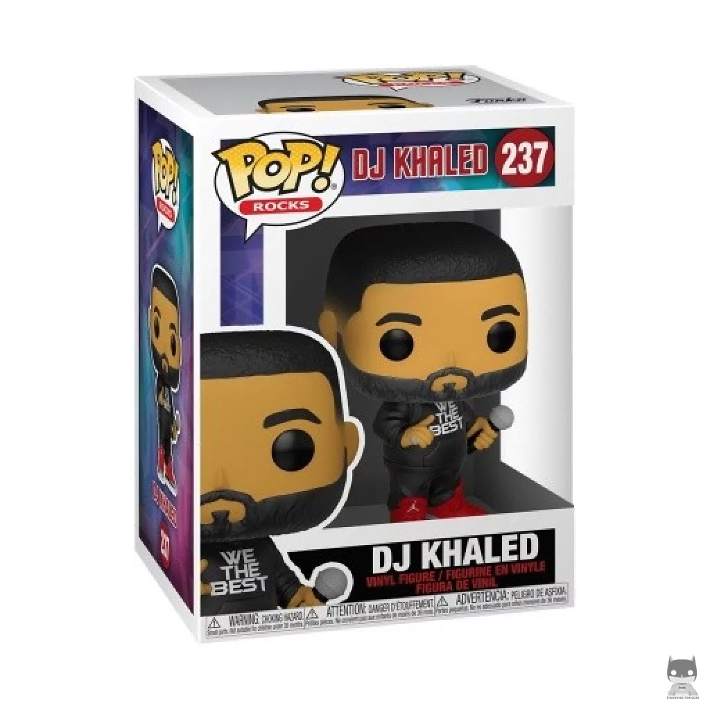 Figurine Funko POP DJ Khaled avec boîte