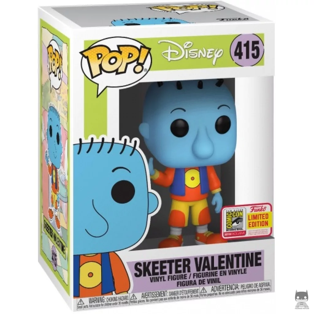 Figurine Funko POP Moustic Valentine avec boîte