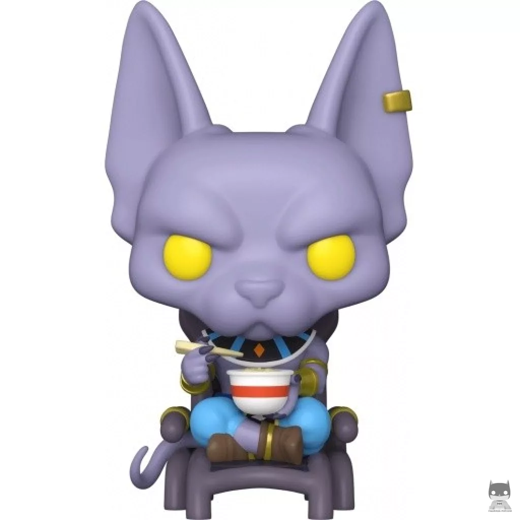 Figurine Funko POP Beerus Mangeant des Nouilles (Dragon Ball Super (DBS))