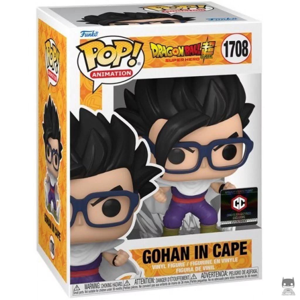 Figurine Funko POP Gohan avec Cape avec boîte