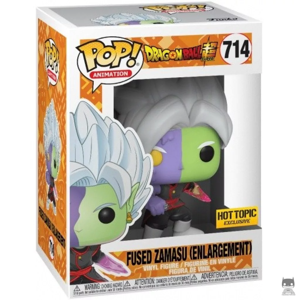Figurine Funko POP Zamasu Fusion Elargissement avec boîte