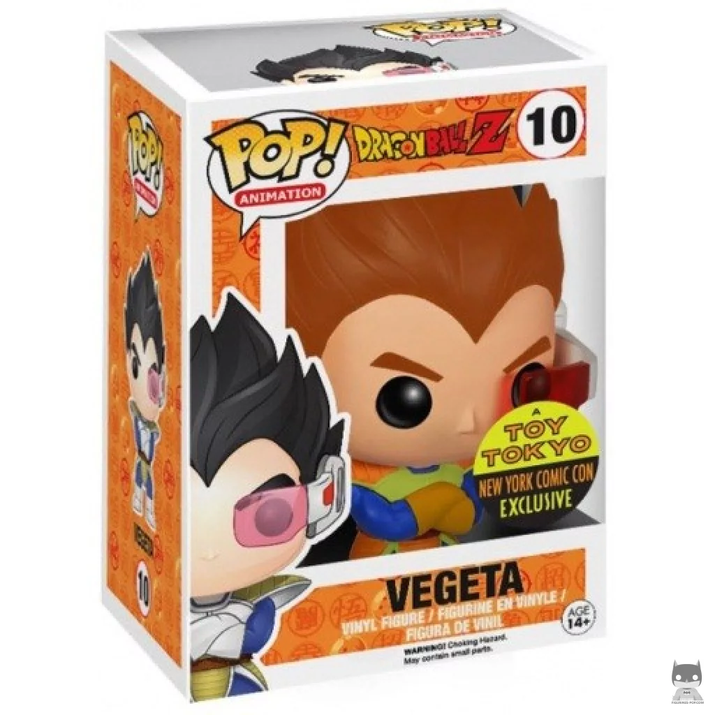 Figurine Funko POP Vegeta (Toy Tokyo) avec boîte