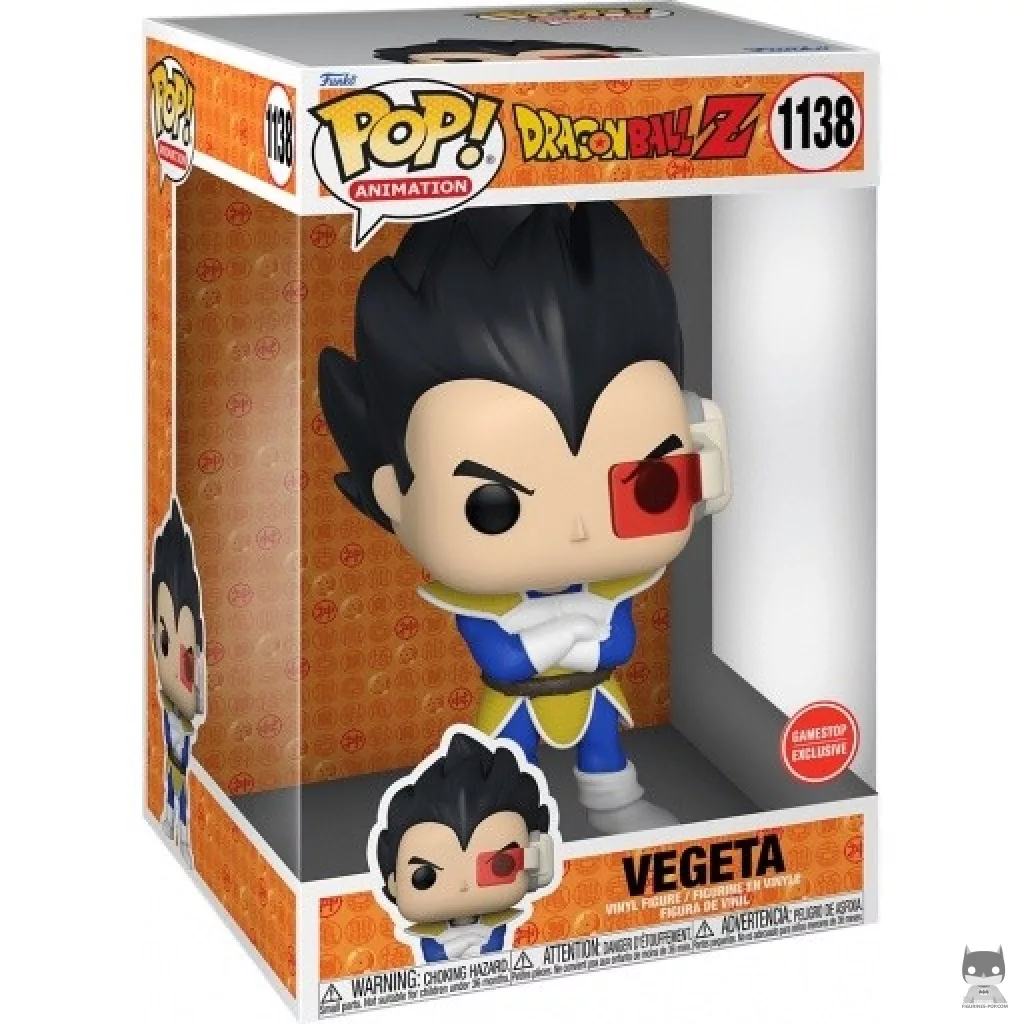 Figurine Funko POP Vegeta (Supersized) avec boîte