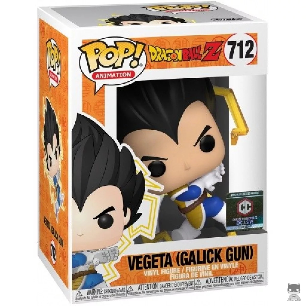 Figurine Funko POP Vegeta Galick Gun avec boîte