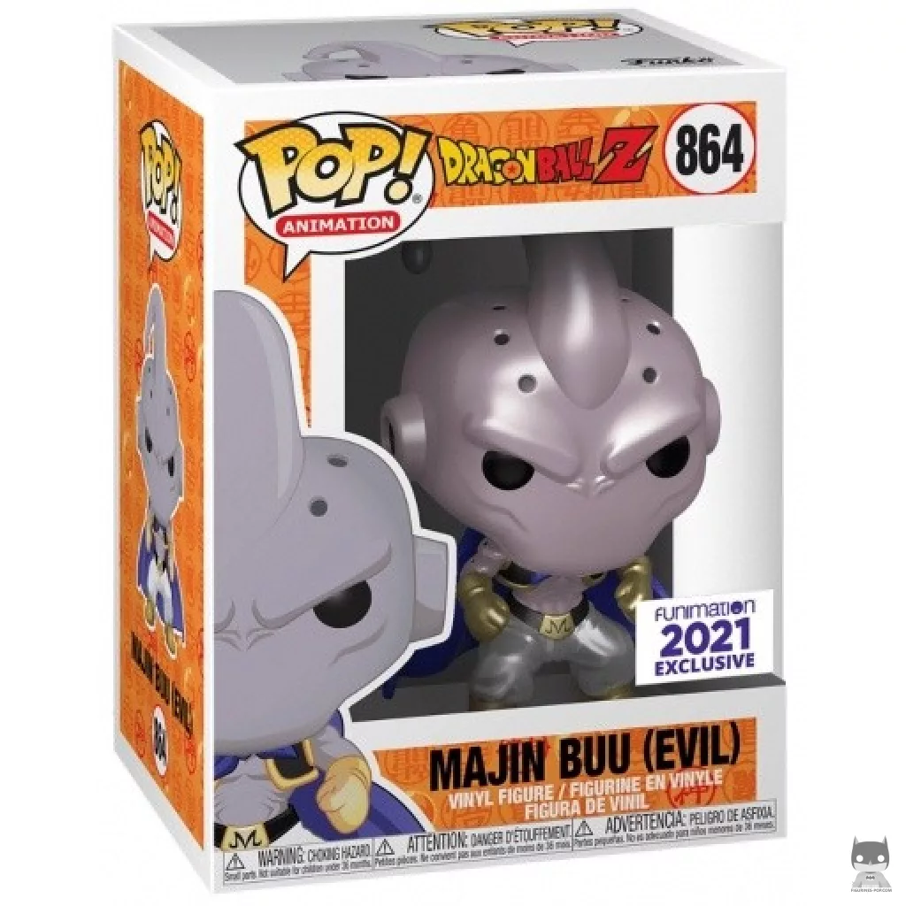 Figurine Funko POP Boo Méchant (Metallic) avec boîte