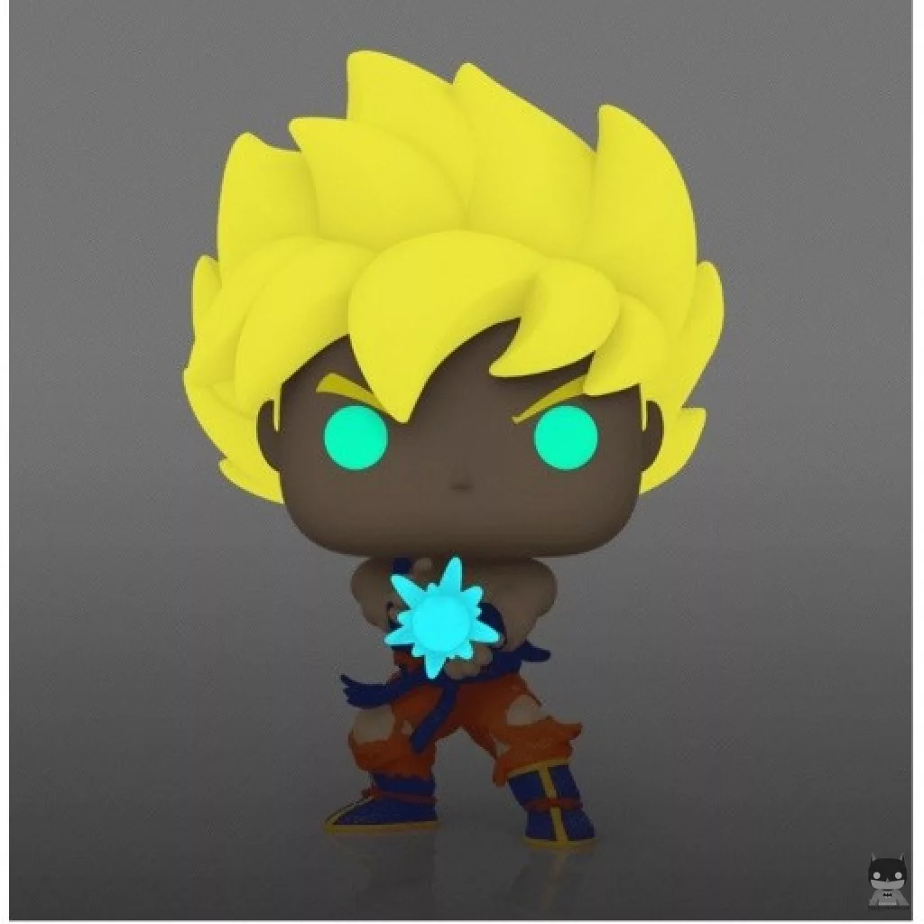 Figurine Funko POP Super Saiyan Goku avec Kamehameha (Glow in the Dark) (Dragon Ball Z (DBZ))