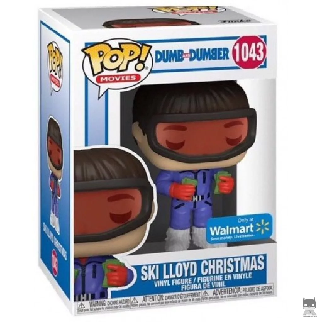 Figurine Funko POP Lloyd Christmas au Ski avec boîte