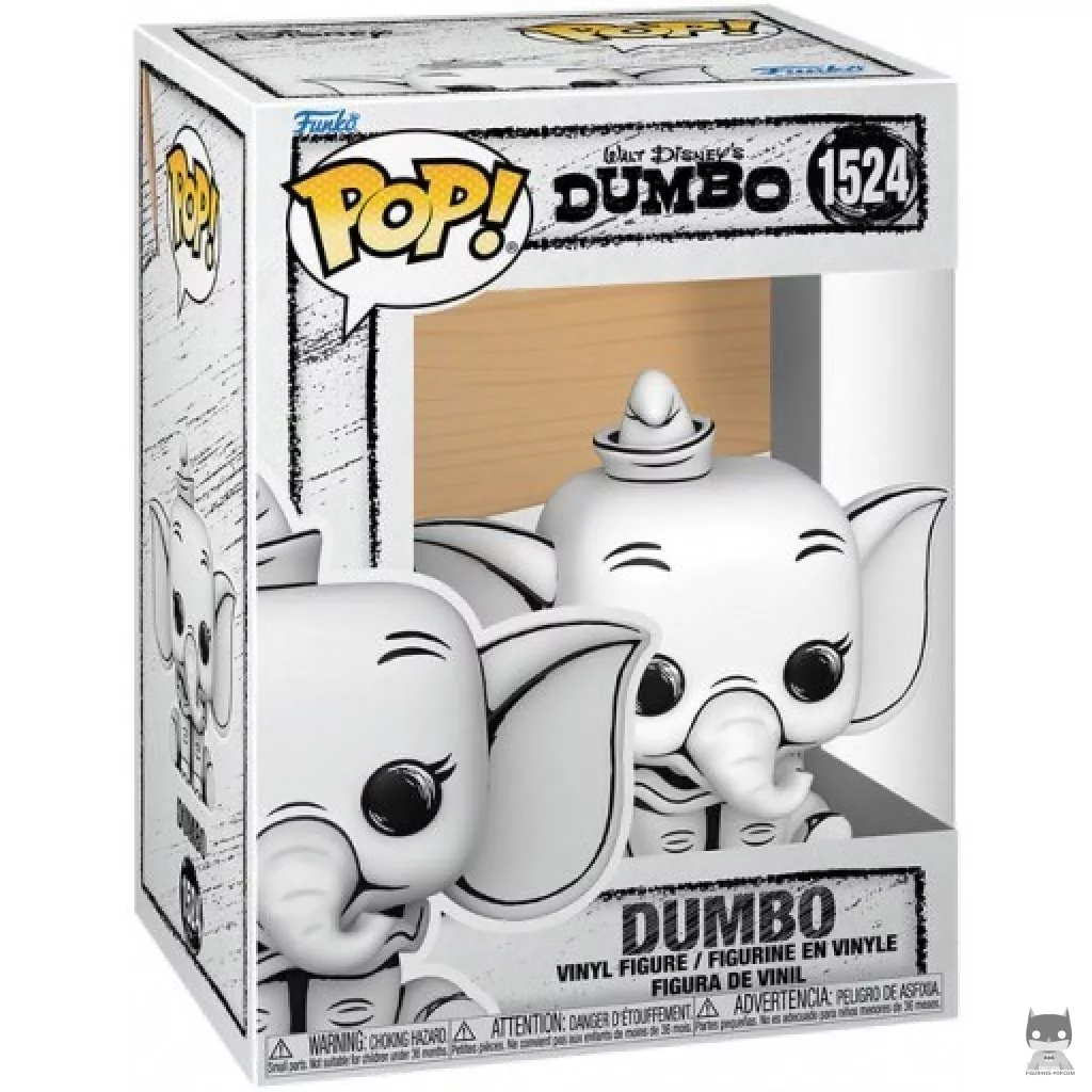 Figurine Funko POP Dumbo (Esquisse) avec boîte