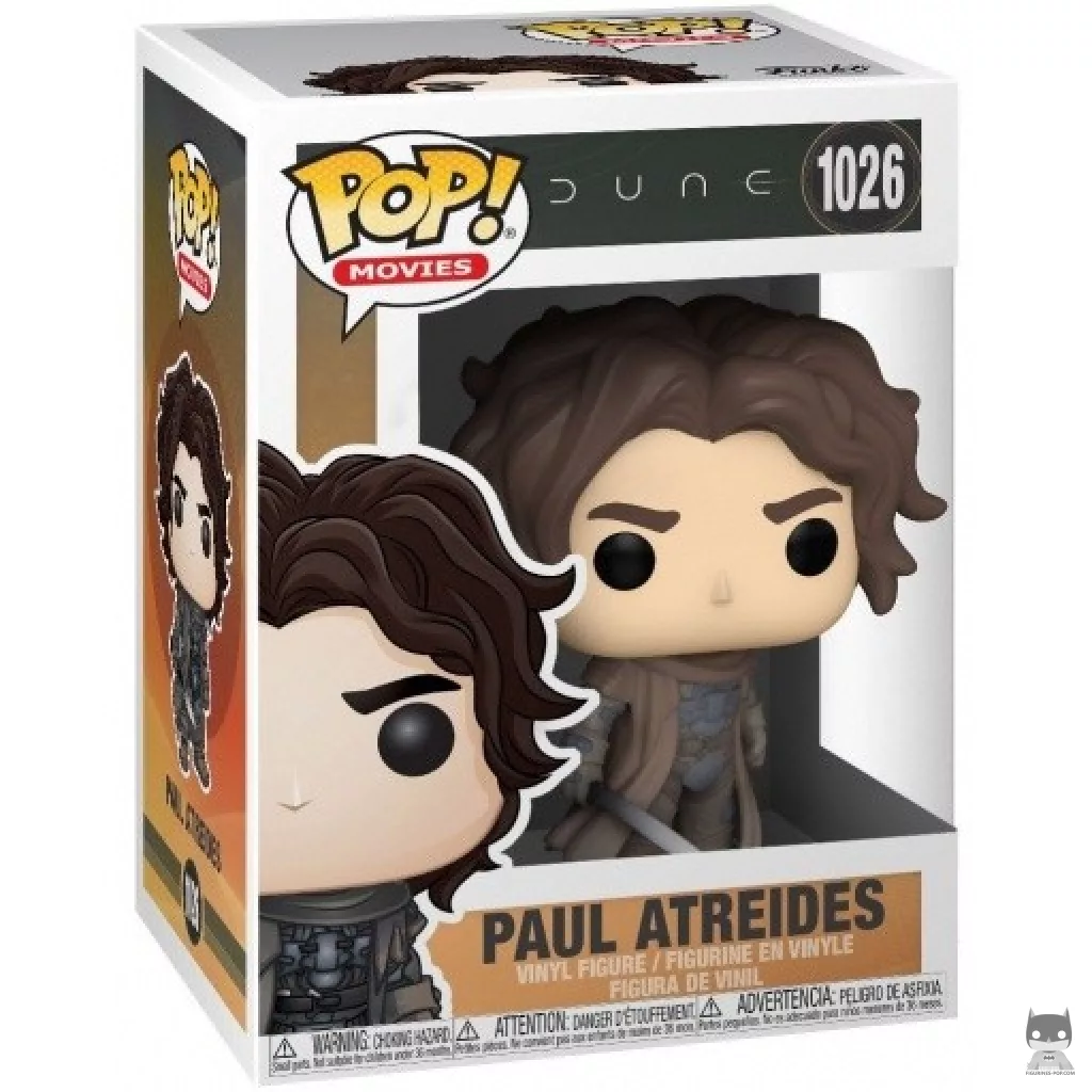 Figurine Funko POP Paul Atréides avec boîte