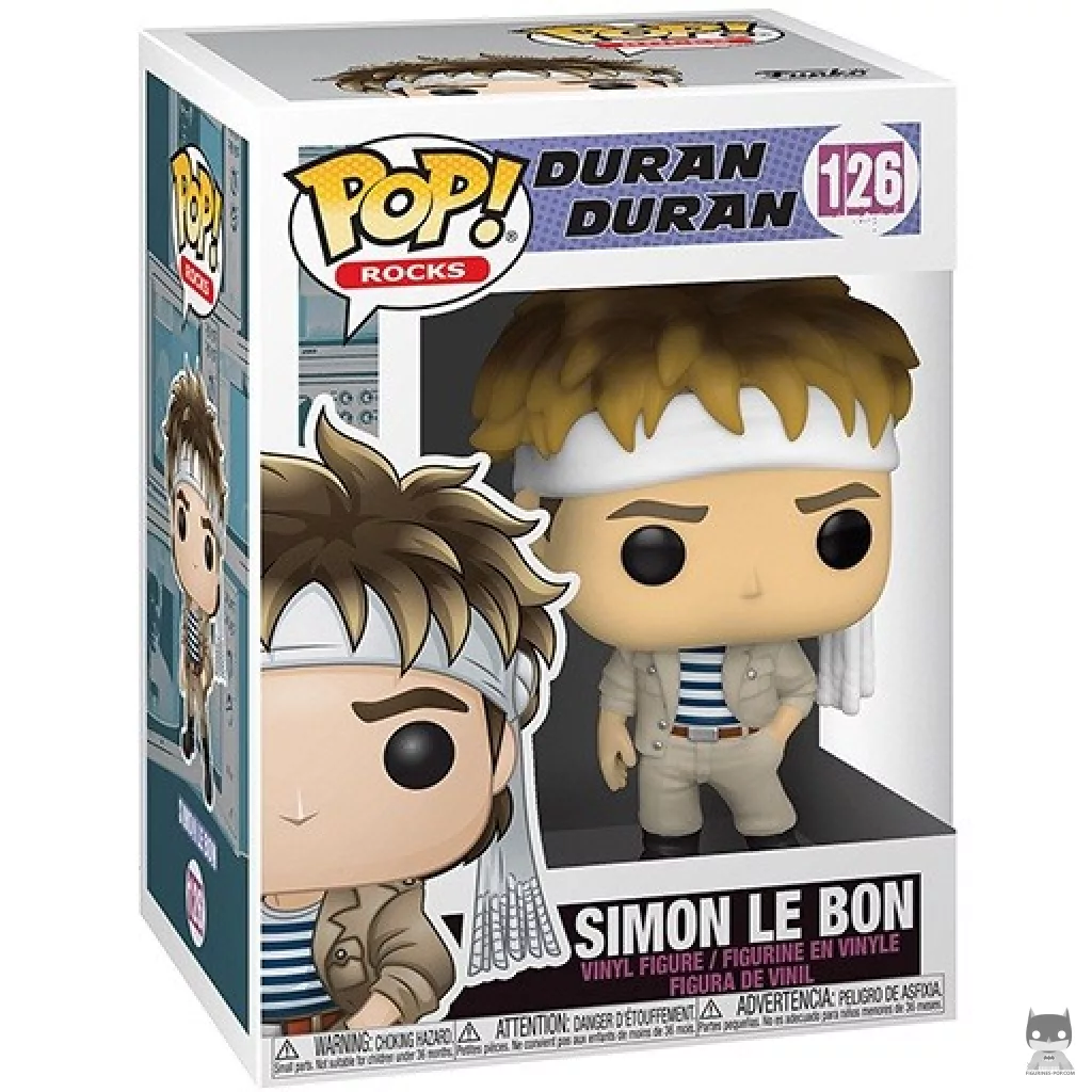 Figurine Funko POP Simon Le Bon avec boîte