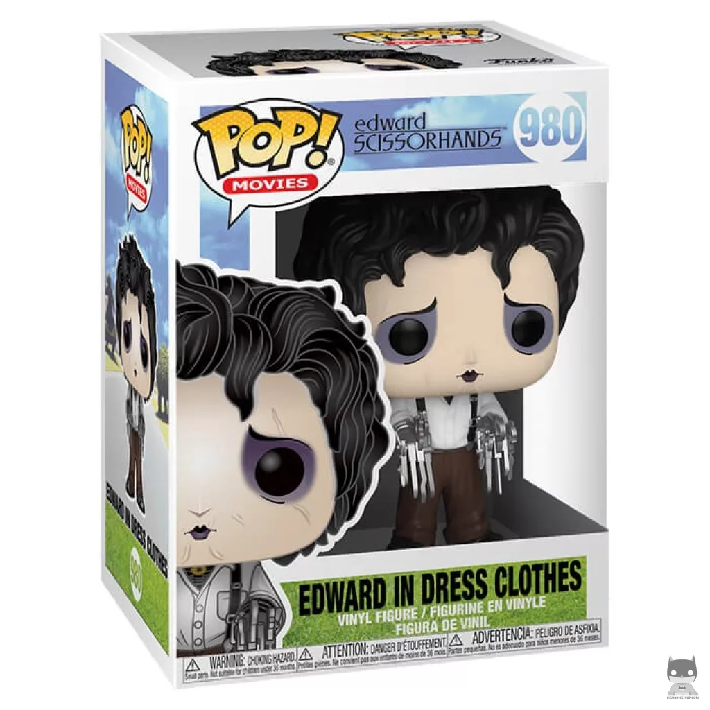 Figurine Funko POP Edward habillé avec boîte