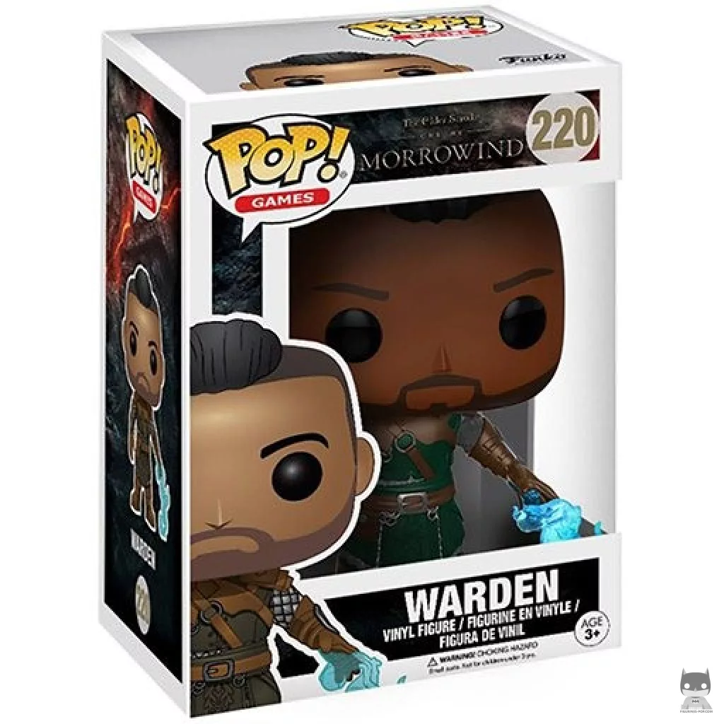 Figurine Funko POP Warden avec boîte