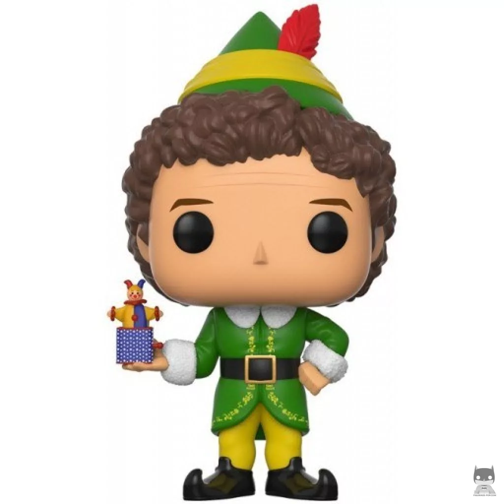 Figurine Funko POP Buddy Elf avec Jack-in-the-Box (Chase) (Elfe)