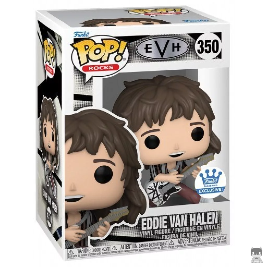 Figurine Funko POP Eddie Van Halen avec boîte