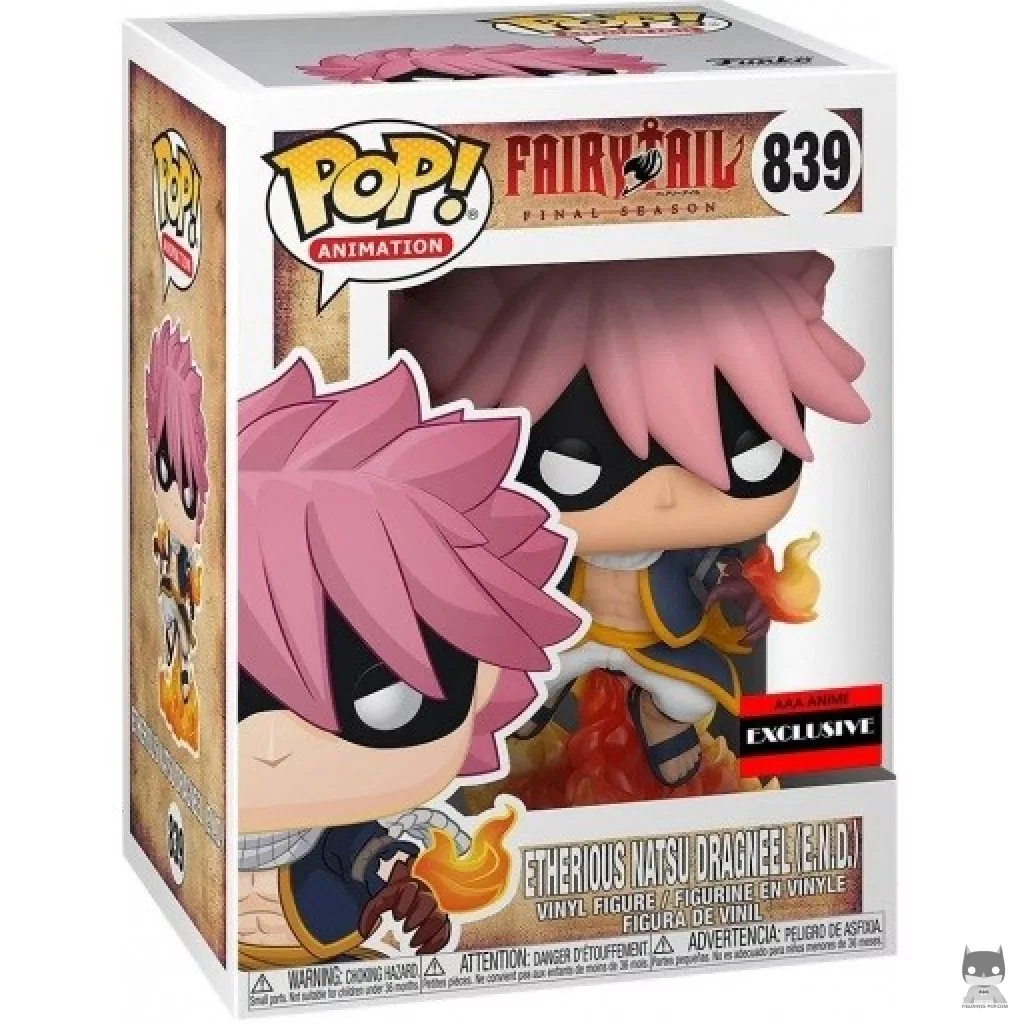 Figurine Funko POP Natsu Dragneel Forme Démoniaque (E.N.D.) avec boîte