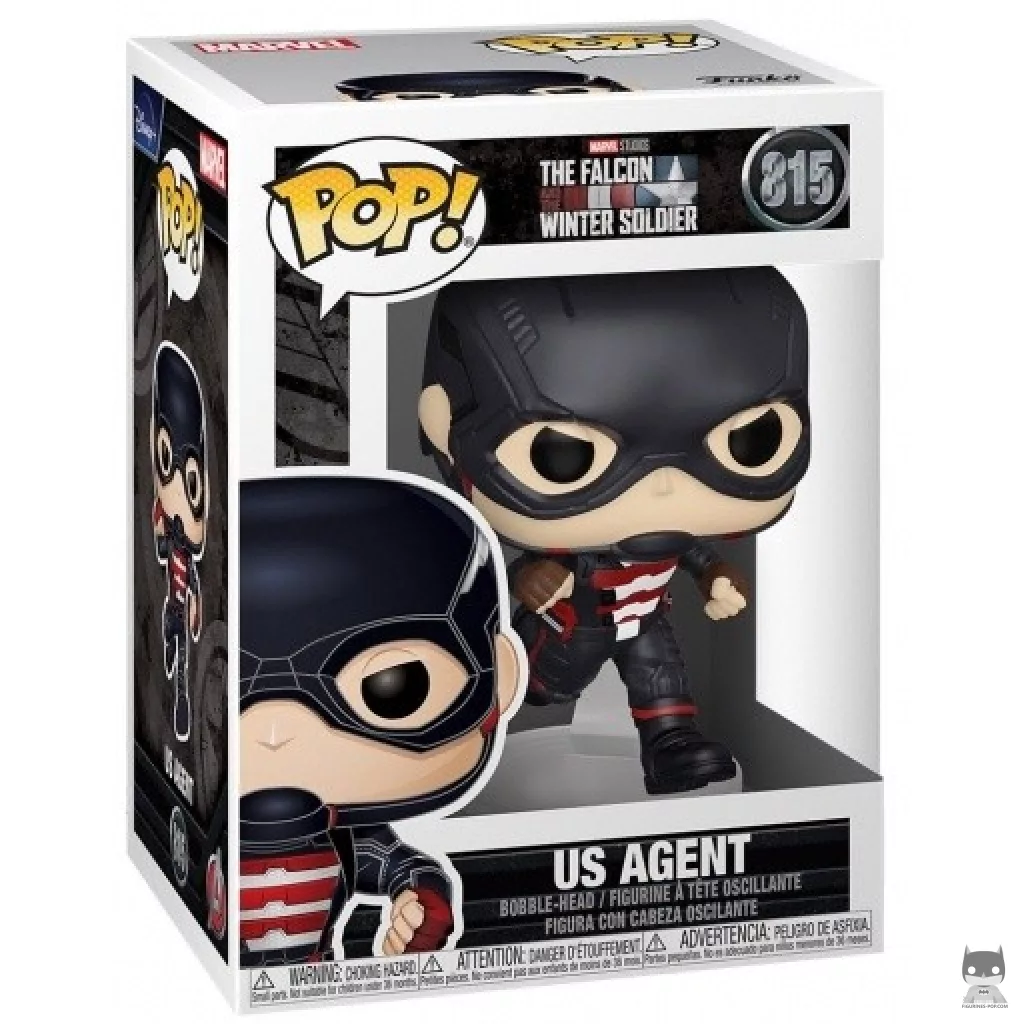 Figurine Funko POP US Agent avec boîte