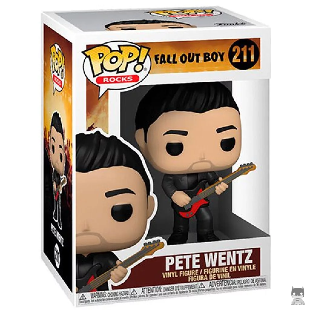 Figurine Funko POP Pete Wentz avec boîte