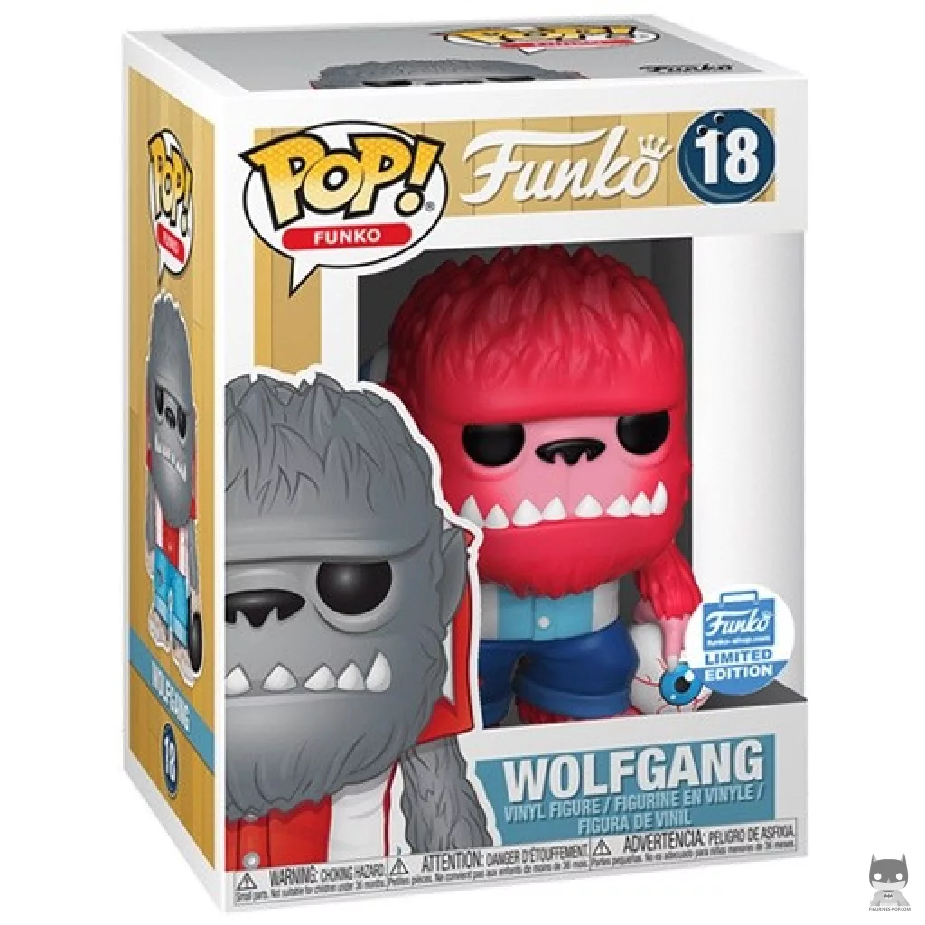 Figurine Funko POP Wolfgang (Rose) avec boîte