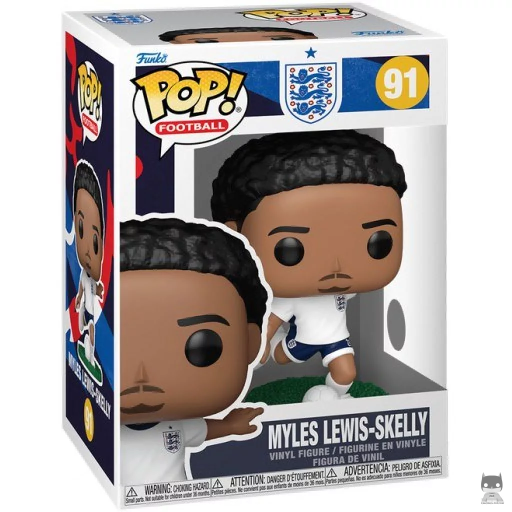 Figurine Funko POP Myles Lewis-Skely (Angleterre) avec boîte