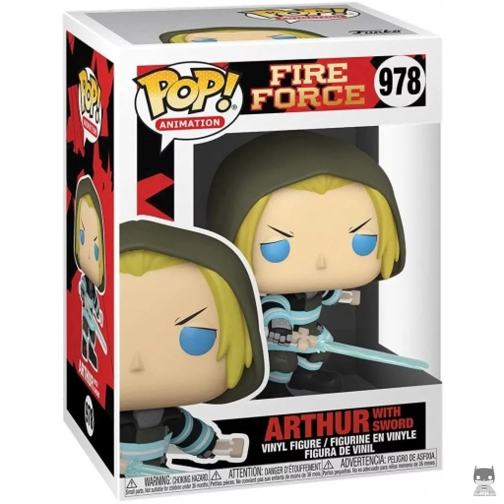 Figurine Funko POP Arthur avec Epée avec boîte