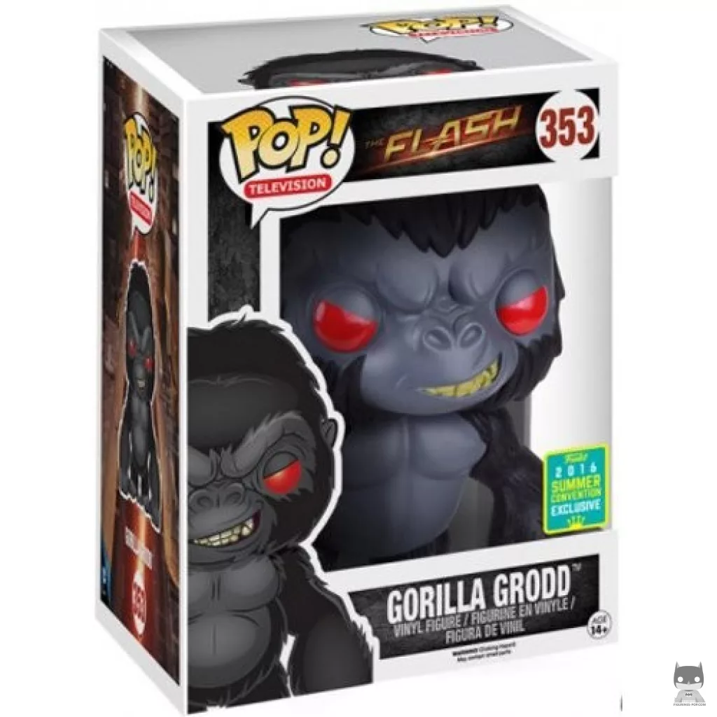 Figurine Funko POP Gorilla Grodd (Supersized) avec boîte