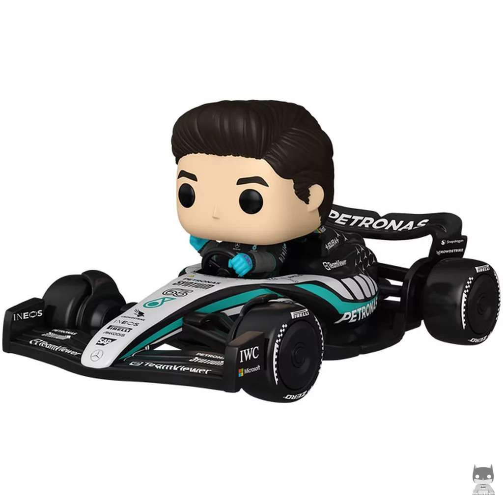 Figurine Funko POP George Russell avec Mercedes-AMG F1 (Formula 1)