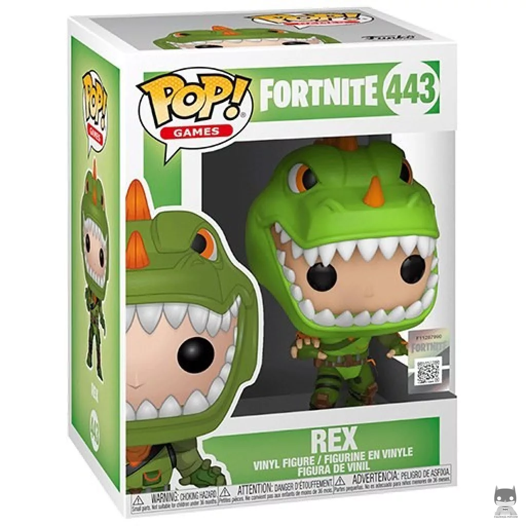 Figurine Funko POP Rex avec boîte