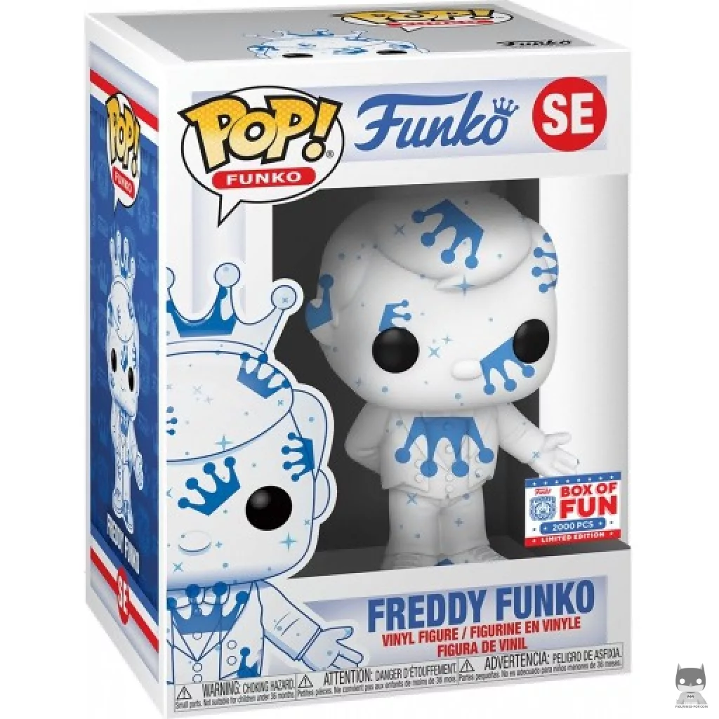 Figurine Funko POP Freddy Funko (Box of Fun avec Etoiles) avec boîte