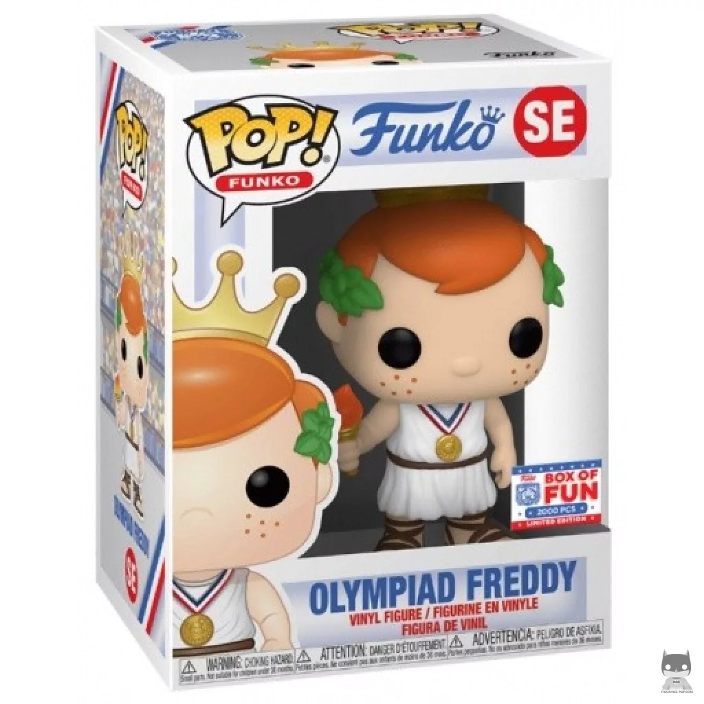 Figurine Funko POP Freddy Olympiades avec boîte