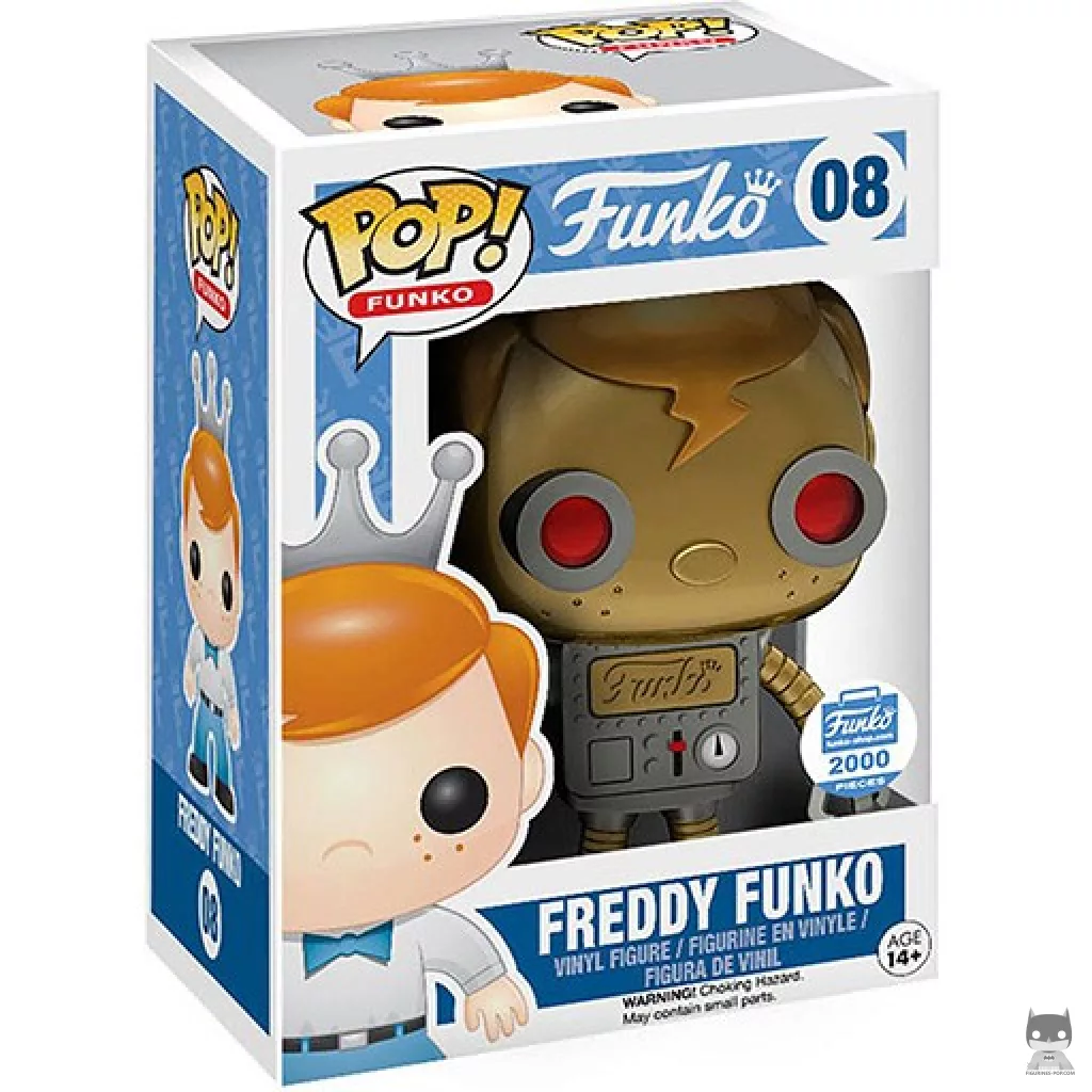 Figurine Funko POP Freddy Funko en Robot avec boîte