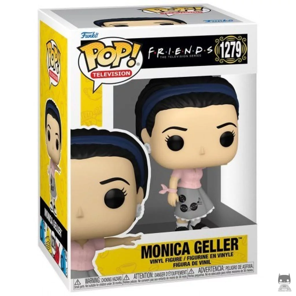 Figurine Funko POP Monica Geller Serveuse Rétro avec boîte