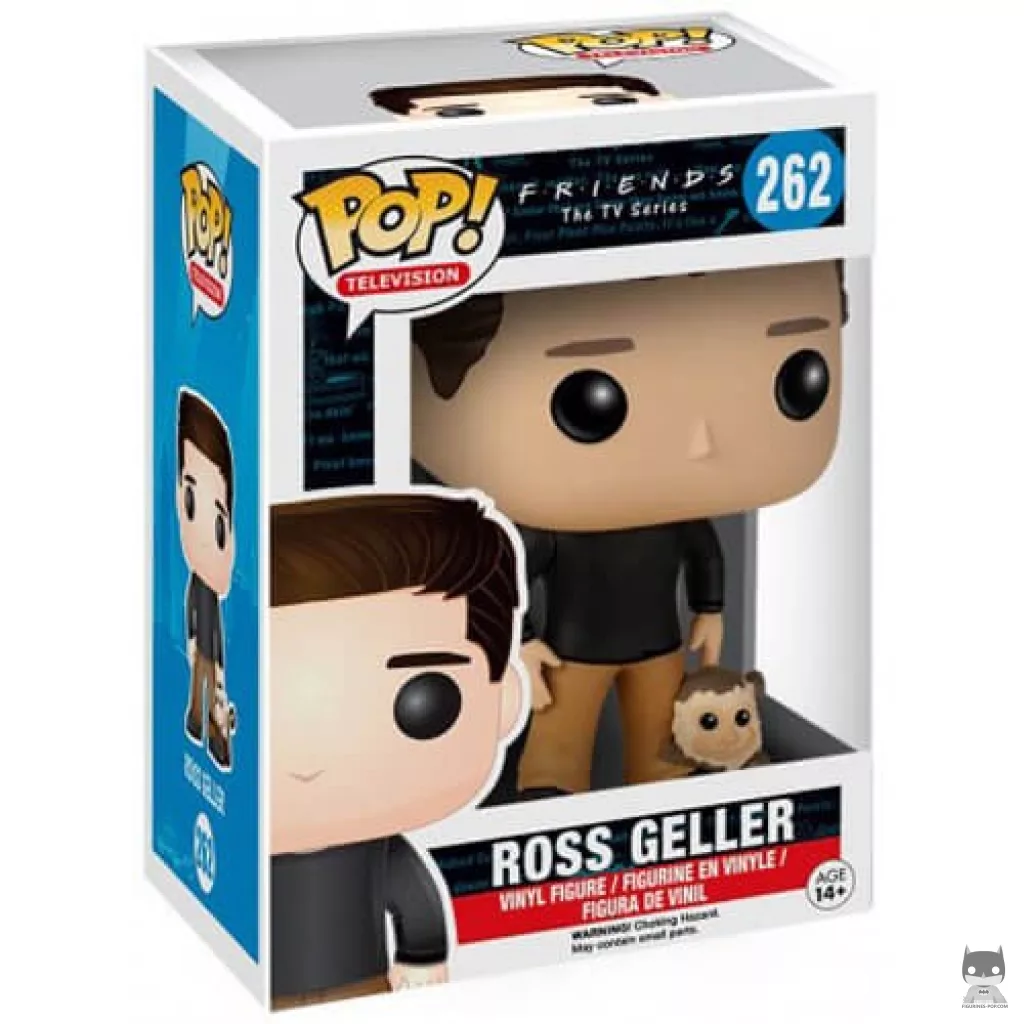 Figurine Funko POP Ross Geller avec boîte