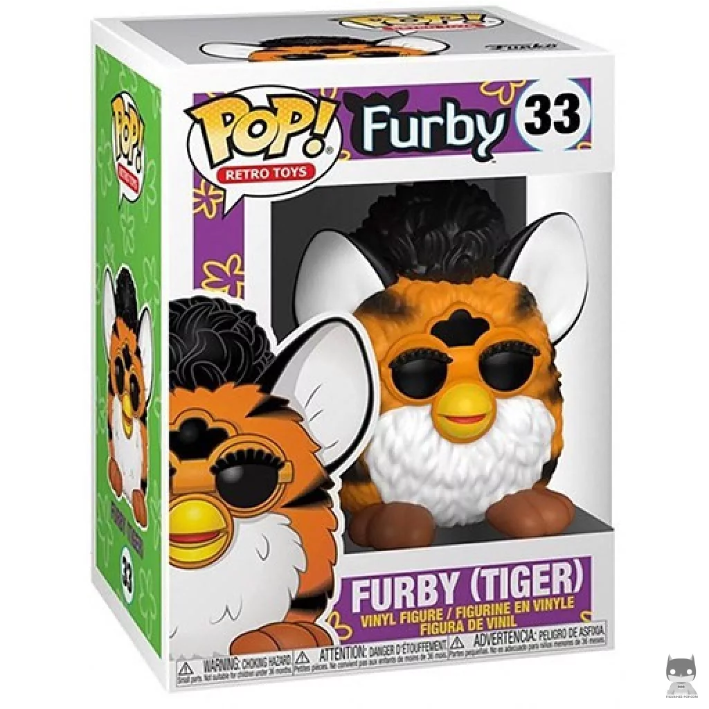 Figurine Funko POP Furby (Tigre) avec boîte
