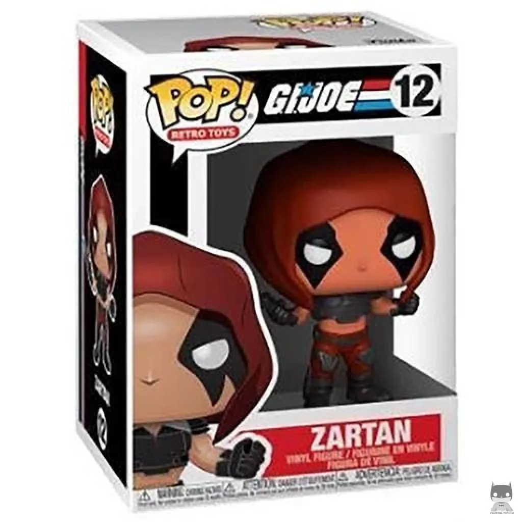 Figurine Funko POP Zartan avec boîte